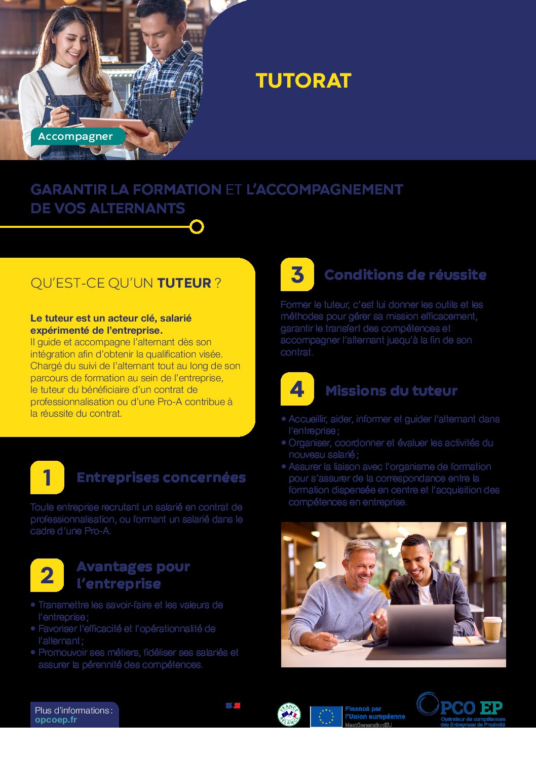 2024 FICHE TUTORAT ENTREPRISE OPCOEP