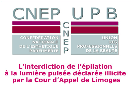 L’interdiction de l’épilation à lumière pulsée déclarée illicite par la Cour d’Appel de Limoges
