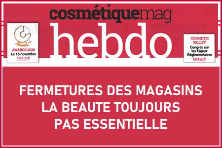 CosmetiqueMag- 29/03/2021 : Fermeture des magasins, la beauté toujours pas essentielle